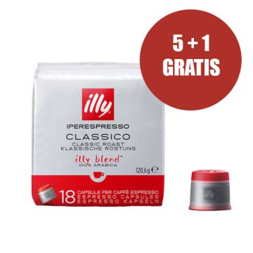 Illy iperespresso capsules torréfaction normale (18pc)