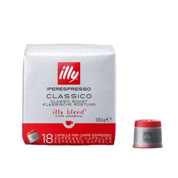 Illy iperespresso capsules torréfaction normale (18pc) - DATE D'EXPIRATION 01-2026