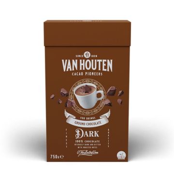 van houten ground chocolate dark