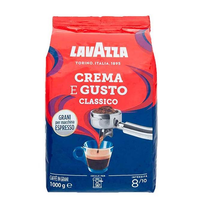 Acheter Café en grains Lavazza Crema e GUSTO espresso Classico (1kilo) en  ligne?