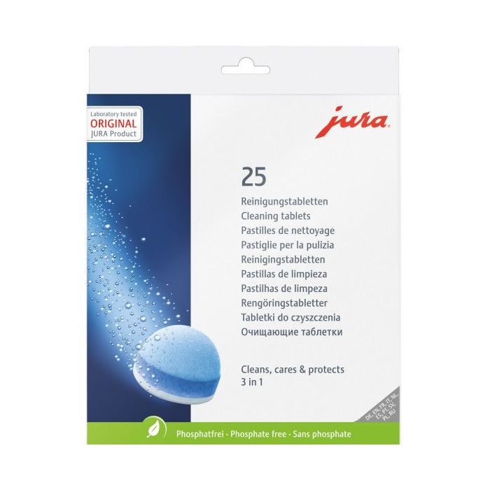 Boite de 6 pastilles de nettoyage Jura