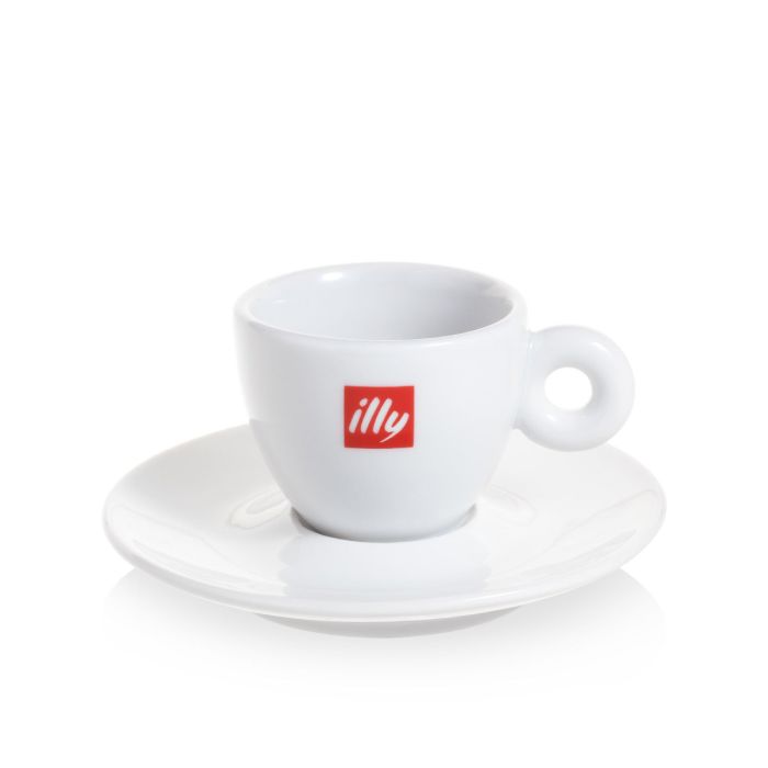 Acheter Illy espresso tasse et sous tasse (60ml) en ligne