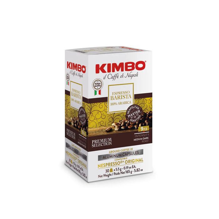 40 CAPSULES CAFE BARISTA MARQUE KIMBO 100% ARABICA COMPATIBLES