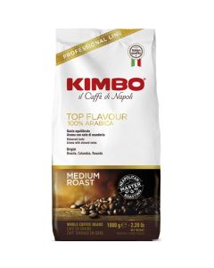 Kimbo top flavour cafe en grains