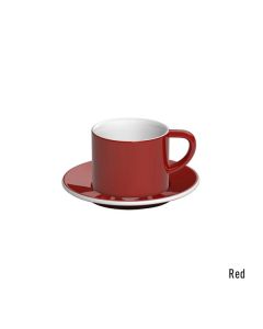Loveramics bond cappuccino tasse et soucoupe  (150ml) rouge