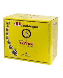 Passalacqua Manhoa capsules compatible machines NESPRESSO (100pc)